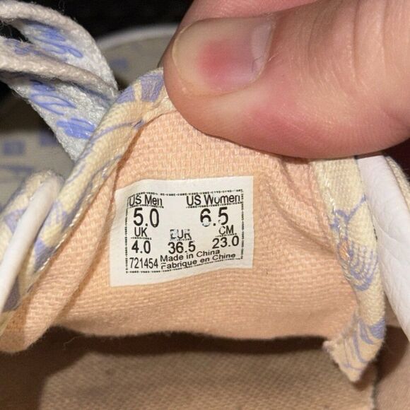 VANS Era Save Da Boobies Breast Cancer Awareness Shoes Sneakers Womens Size 6.5 - Picture 8 of 8
